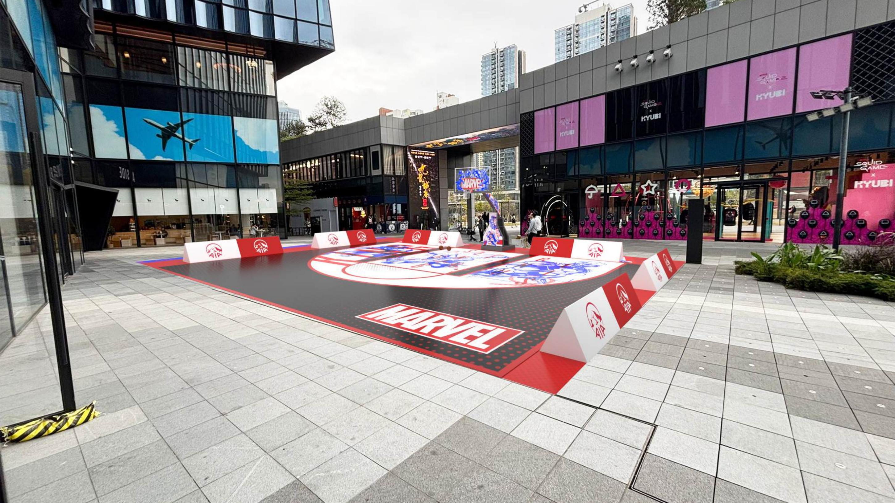 Marvel Basketball Arena at Airside